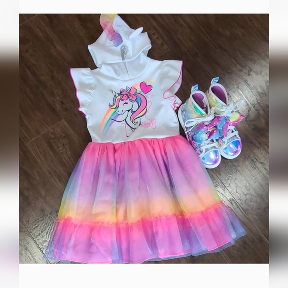 Nickelodeon Other - Jojo Siwa Girls Hooded Dress
